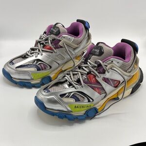Balenciaga Track Sneakers ‘Metallic Multi’ Size 43 EU / 10 US